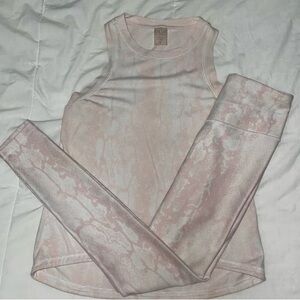 CALIA by Carrie Underwood Pink and White Leggings